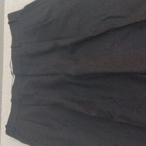 Corbin Gray Flannel Wool Dress Pants  37 - 26.75